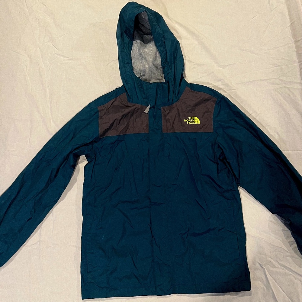Boys Large North Face Raincoat